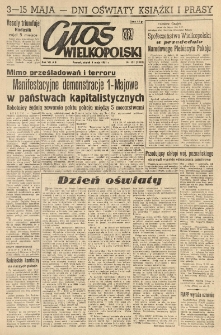 Głos Wielkopolski. 1951.05.04 R.7 nr121 Wyd.AB