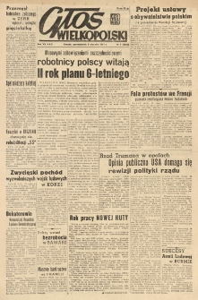Głos Wielkopolski. 1951.01.08 R.7 nr7 Wyd.ABC