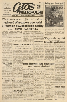 Głos Wielkopolski. 1951.01.18 R.7 nr17 Wyd.ABC