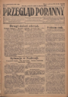 Przegląd Poranny: pismo niezależne i bezpartyjne 1923.01.11 R.3 Nr9