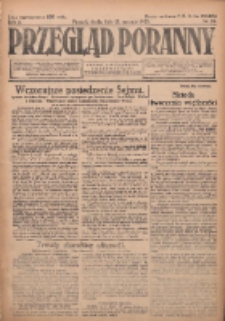 Przegląd Poranny: pismo niezależne i bezpartyjne 1923.01.17 R.3 Nr15