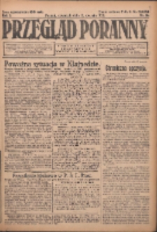 Przegląd Poranny: pismo niezależne i bezpartyjne 1923.01.18 R.3 Nr16