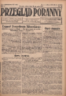 Przegląd Poranny: pismo niezależne i bezpartyjne 1923.01.20 R.3 Nr18