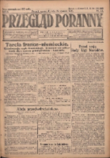 Przegląd Poranny: pismo niezależne i bezpartyjne 1923.01.25 R.3 Nr23