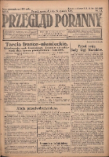 Przegląd Poranny: pismo niezależne i bezpartyjne 1923.01.25 R.3 Nr23
