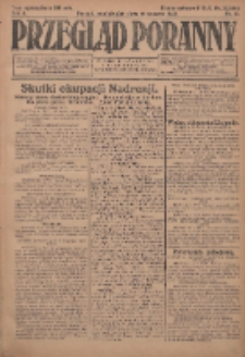 Przegląd Poranny: pismo niezależne i bezpartyjne 1923.01.15 R.3 Nr13