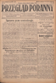 Przegląd Poranny: pismo niezależne i bezpartyjne 1923.02.03 R.3 Nr32
