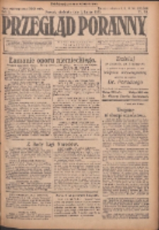 Przegląd Poranny: pismo niezależne i bezpartyjne 1923.02.04 R.3 Nr33