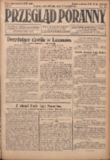 Przegląd Poranny: pismo niezależne i bezpartyjne 1923.02.05 R.3 Nr34