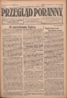 Przegląd Poranny: pismo niezależne i bezpartyjne 1923.02.08 R.3 Nr37