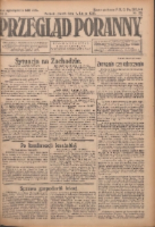 Przegląd Poranny: pismo niezależne i bezpartyjne 1923.02.09 R.3 Nr38
