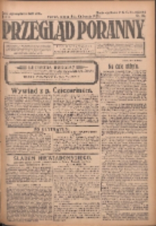 Przegląd Poranny: pismo niezależne i bezpartyjne 1923.02.10 R.3 Nr39