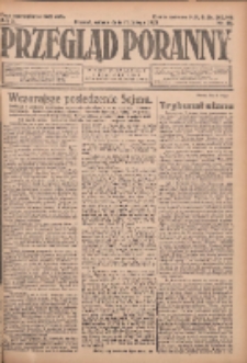 Przegląd Poranny: pismo niezależne i bezpartyjne 1923.02.17 R.3 Nr46