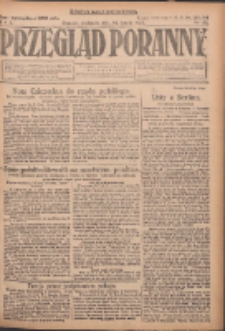 Przegląd Poranny: pismo niezależne i bezpartyjne 1923.02.25 R.3 Nr54