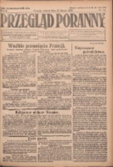 Przegląd Poranny: pismo niezależne i bezpartyjne 1923.02.27 R.3 Nr56