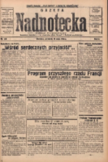 Gazeta Nadnotecka: pismo codzienne 1936.05.10 R.16 Nr110
