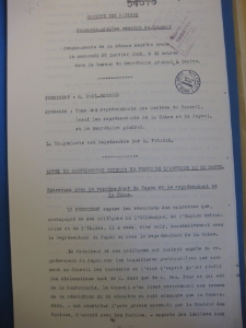 LXVI&egrave;me Session du Conseil. Compte - rendu de la s&eacute;ance secr&eacute;te 27.01.1932