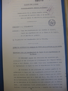 LXVIème Session du Conseil. Compte - rendu de la séance secréte 27.01.1932