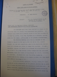 LXVIth Session of Council. Minutes of the Meeting 28.01.1932