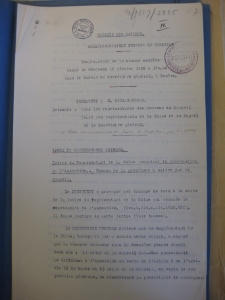 LXVIème Session du Conseil. Compte - rendu de la séance secréte 12.02.1932