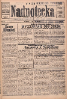 Gazeta Nadnotecka: pismo codzienne 1936.08.01 R.16 Nr177