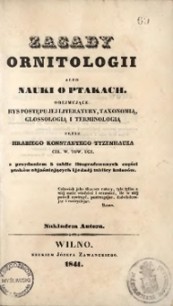 Zasady ornitologii
