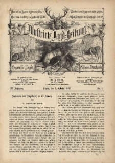 Illustrirte Jagd-Zeitung 1875-1876 Nr1