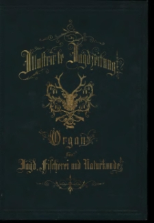 Illustrirte Jagd-Zeitung 1876-1877. Okładka