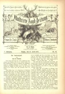 Illustrirte Jagd-Zeitung 1877-1878 Nr14