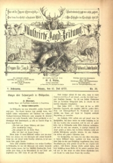 Illustrirte Jagd-Zeitung 1877-1878 Nr20