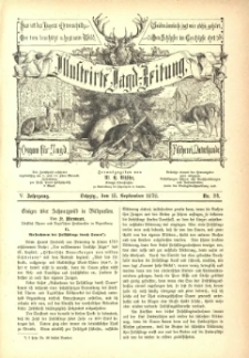 Illustrirte Jagd-Zeitung 1877-1878 Nr24