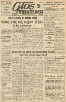 Głos Wielkopolski. 1952.01.31 R.8 nr27 Wyd.AB