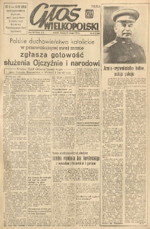 Głos Wielkopolski. 1952.02.23 R.8 nr47 Wyd.AB