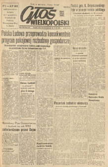 Głos Wielkopolski. 1952.03.30-31 R.8 nr78 Wyd.AB