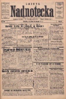Gazeta Nadnotecka: pismo codzienne 1936.08.20 R.16 Nr192
