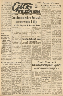 Głos Wielkopolski. 1952.05.02 R.8 nr105 Wyd.AB