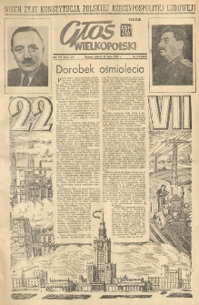 Głos Wielkopolski. 1952.07.22 R.8 nr174 Wyd.AB