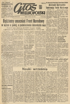 Głos Wielkopolski. 1952.09.02 R.8 nr210 Wyd.AB