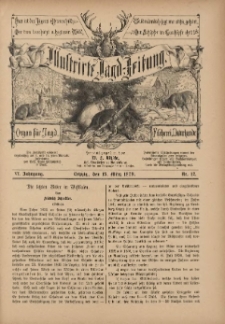 Illustrirte Jagd-Zeitung 1878-1879 Nr12
