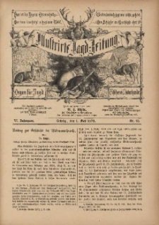 Illustrirte Jagd-Zeitung 1878-1879 Nr15