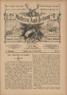 Illustrirte Jagd-Zeitung 1878-1879 Nr21