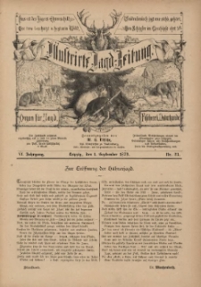 Illustrirte Jagd-Zeitung 1878-1879 Nr23