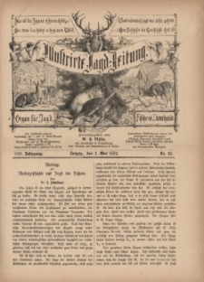 Illustrirte Jagd-Zeitung 1880-1881 Nr15