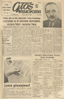 Głos Wielkopolski. 1952.10.25 R.8 nr256 Wyd.AB