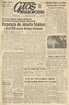 Głos Wielkopolski. 1952.11.11 R.8 nr271 Wyd.AB