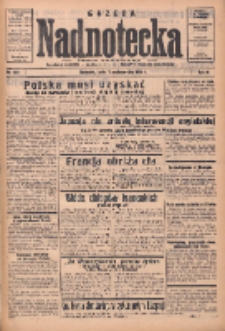 Gazeta Nadnotecka: pismo codzienne 1936.10.07 R.16 Nr233