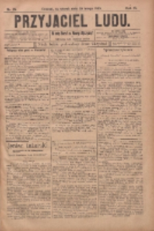 Przyjaciel Ludu : najstarsze i najtańsze pismo codzienne dla ludu polskiego 1905.02.28 R.45 Nr25