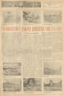 Nowy Świat. Tygodniowy dodatek Głosu Wielkopolskiego. 1952.01.20 R.3 nr3