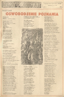 Nowy Świat. Tygodniowy dodatek Głosu Wielkopolskiego. 1952.02.24 R.3 nr8