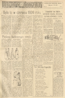 Nowy Świat. Tygodniowy dodatek Głosu Wielkopolskiego. 1952.07.06 R.3 nr27